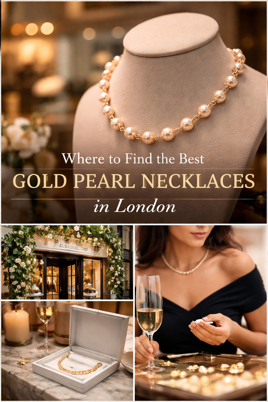 Best Gold Pearl Necklace in London | Pearlisma Jewelry
