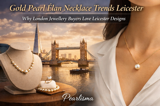 Gold Pearl Élan Necklace Trends Leicester