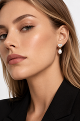 Heart Whispers Pearl Earrings