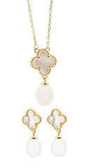 Royal Clover Pearl Set