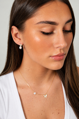 Butterfly Pearl Whisper necklace
