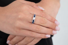 The Azure  Pearl ring
