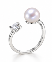 Toi & Moi Pearl Ring