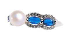 The Azure  Pearl ring