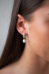 Panthera Pearl Earrings