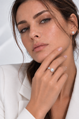 Toi & Moi Pearl Ring