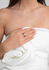 The Azure  Pearl ring