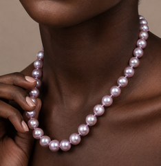 Lavender Edison Pearl Necklace