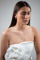 the Golden Blossom Pearl Set