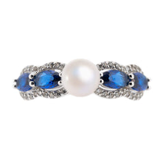 The Azure  Pearl ring