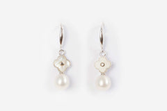 Best Lucky Bloom Pearl Drops Earrings | Pearlisma