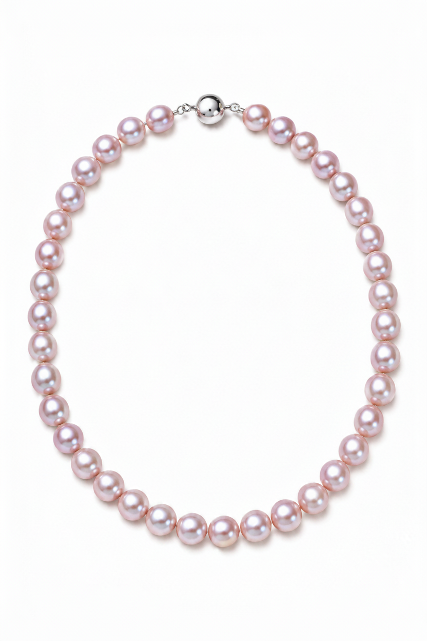 Lavender Edison Pearl Necklace