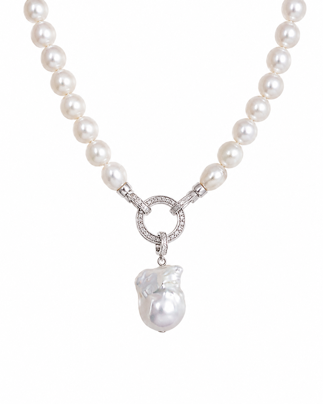 The Baroque Halo Necklace