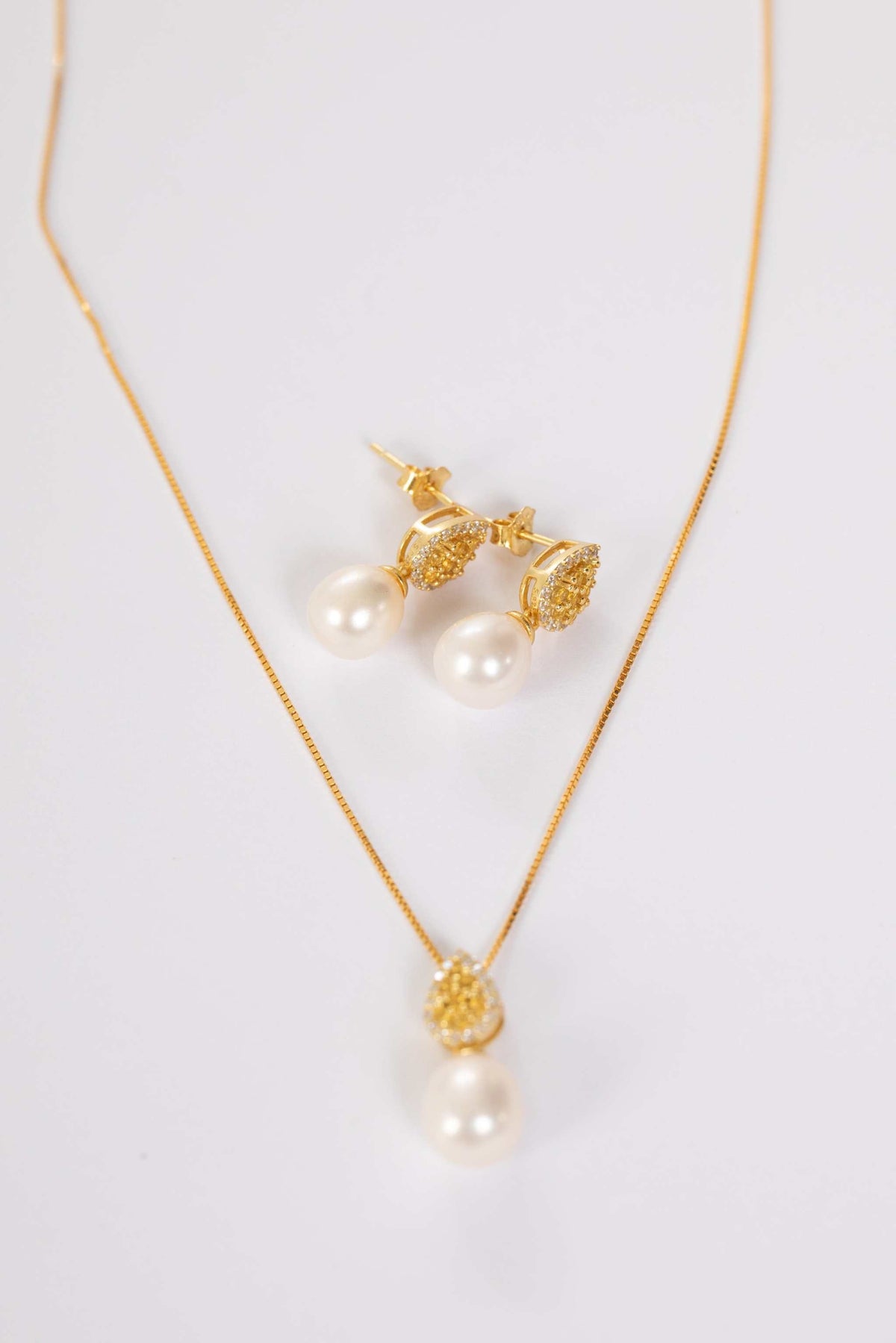 Freshwater Pearl Necklace & Earring Set for Women | Pearlisma