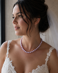 Lavender Edison Pearl Necklace