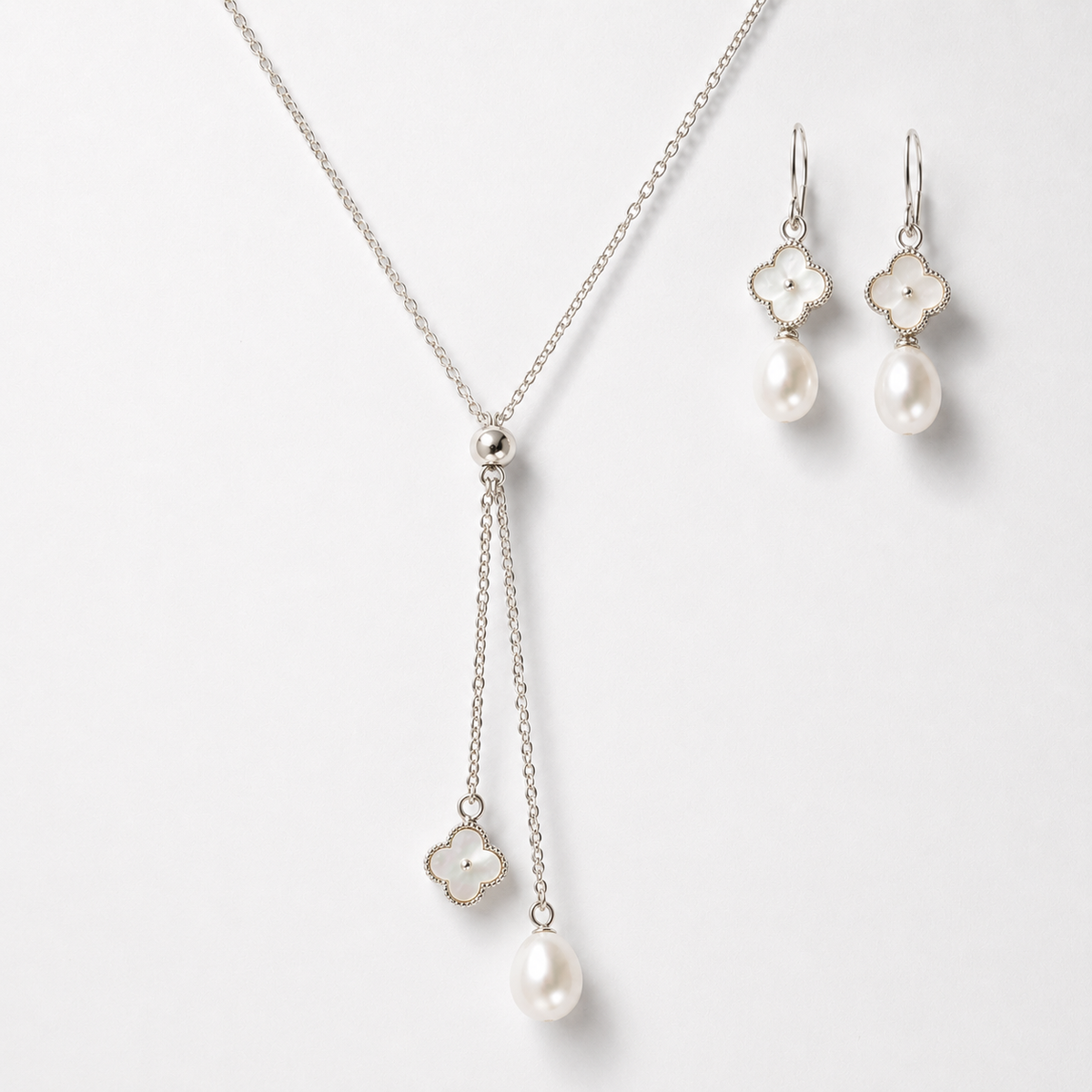 Lucky Bloom Pearl set
