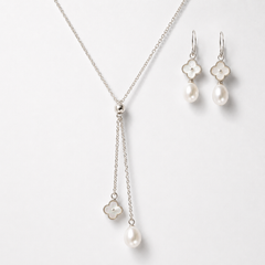 Lucky Bloom Pearl set