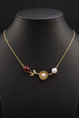 The Lucky Ladybird Akoya Necklace