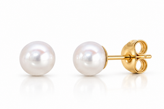 Petite Perle Stud Earrings