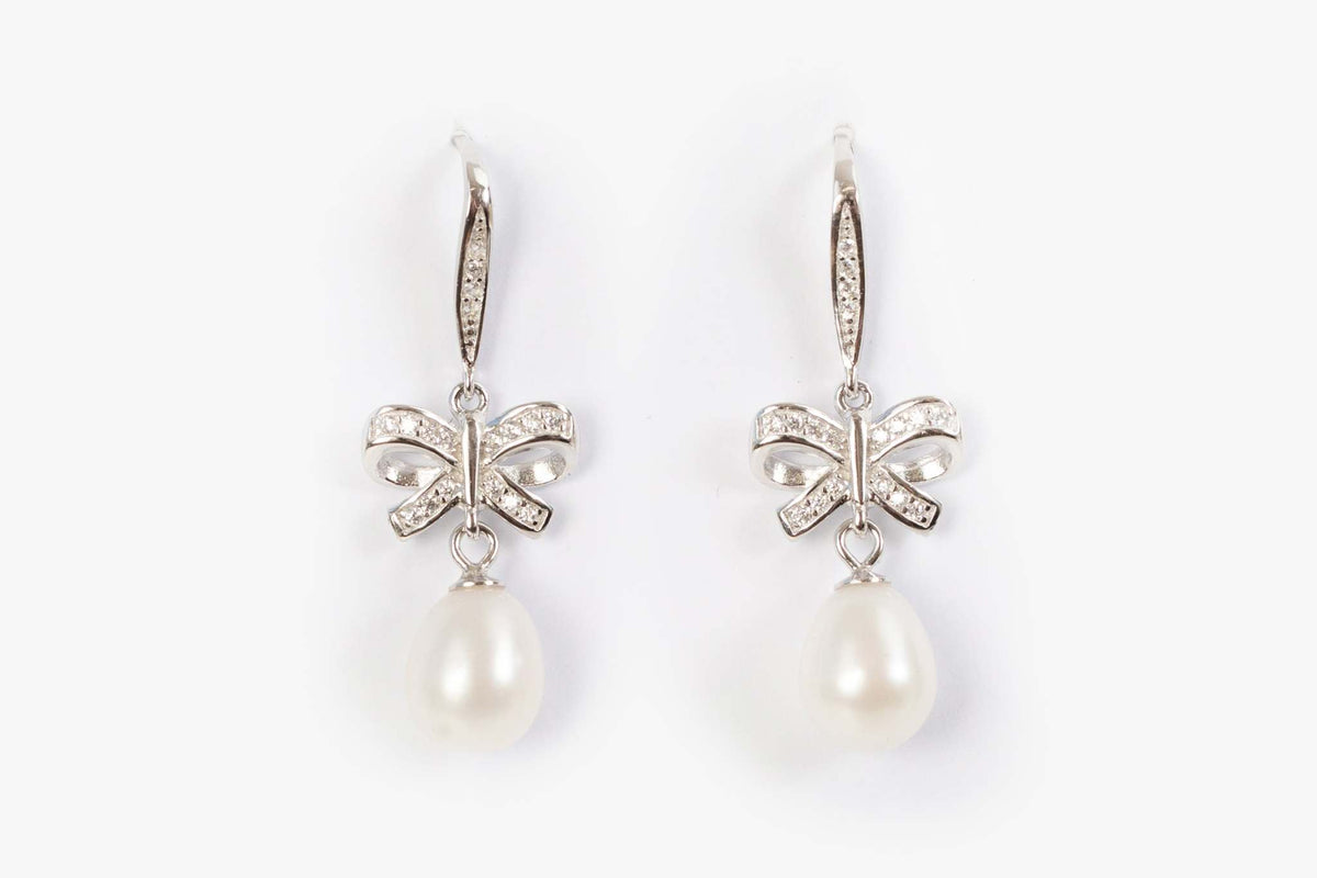 Lily Serenade Drop Pearl Earrings for Women | Pearlisma