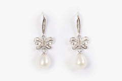 Lily Serenade Drop Pearl Earrings for Women | Pearlisma
