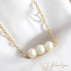 Luxury Pearl Élan Necklace Gold Online | Pearlisma