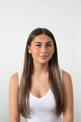 Additional angle of Rosette Pearl Stud earrings highlighting the sterling silver and pearl details