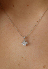 gold bee pendant with natural freshwater pearl