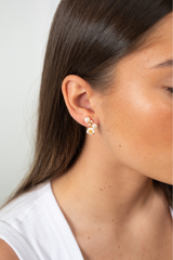 Pearl Blossom Earrings